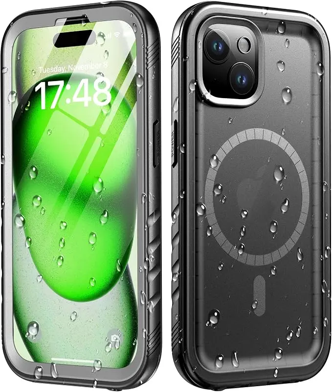 Cozycase for iPhone 15 Plus Waterproof Shockproof Dustproof Case
