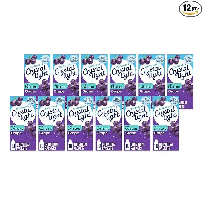 Crystal Light On The Go Energy Grape