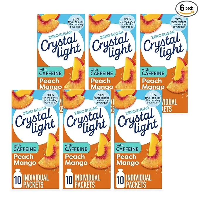 Crystal Light On The Go Peach Mango