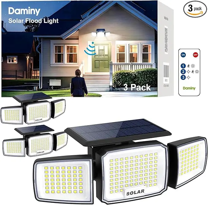 DAMINY Solar Security Light