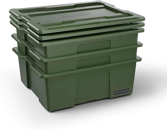 DECKED Payloader 32 L - 75 lb Bin / 200 lb Lid Load Rated