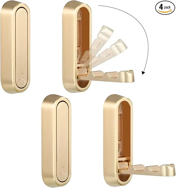 Dntorx Folding Wall Hooks