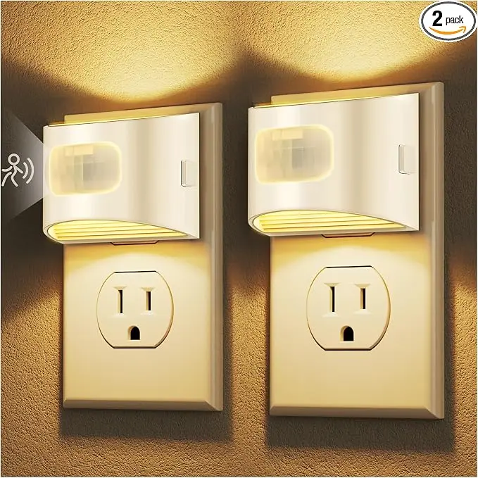 DORESshop LED Night Light, Night Lights Plug into Wall, 3 Mode Motion Sensor