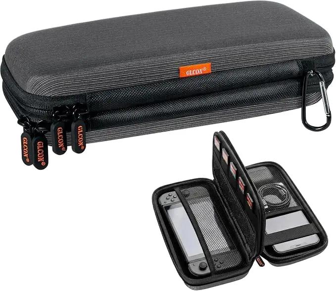 Double-Layer Electronics Organizer Travel Case