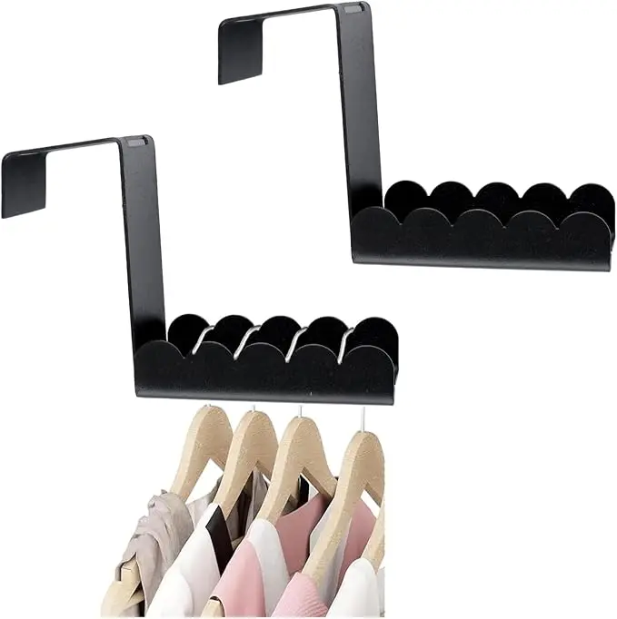 Double-Sided Over Door Coat Rack