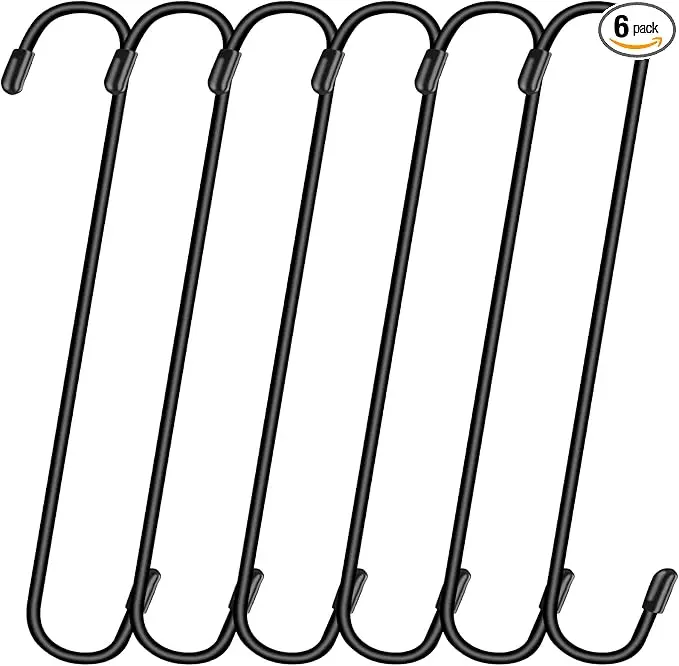 Dpyrrhic 6 Pack 10 Inch Large S Hooks