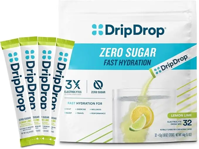 DripDrop Sugar Free Hydration Packets