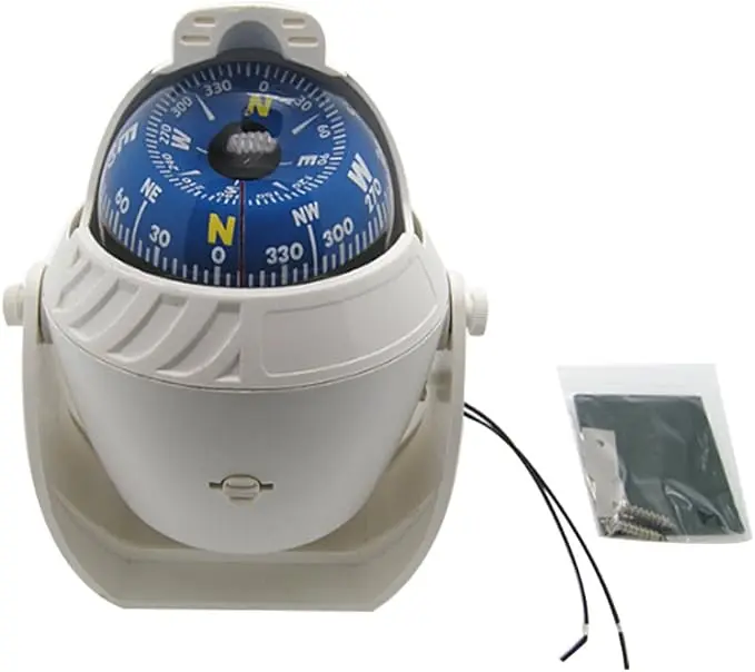 Electronic LED Light Marine Digital Compass Suitable