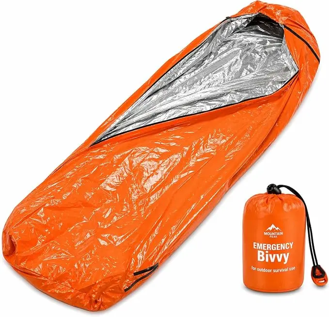 Emergency Bivy Sack Survival Sleeping Bag – Waterproof Thermal Emergency