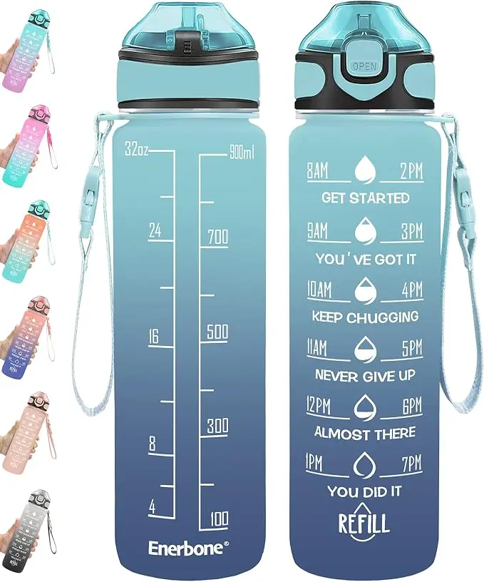 Enerbone 32 oz Drinking Water Bottle