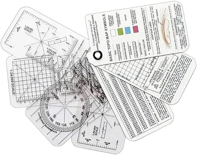 ESEE Randall's Adventure & Training Compass Cards