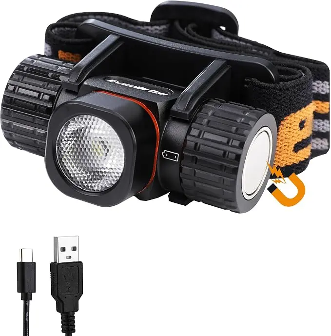 EverBrite Rechargeable Headlamp, 500 Lumen LED Rechargeable Headlight