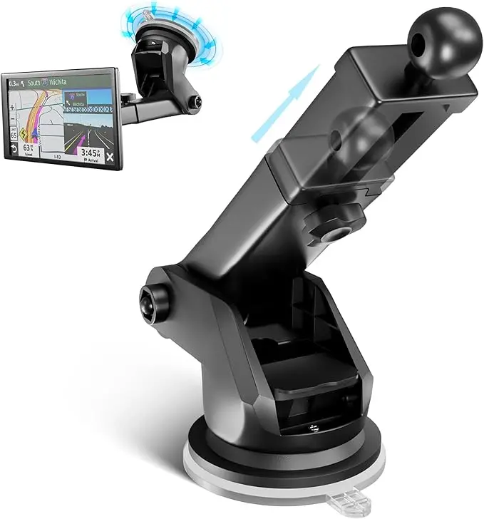EWAY 2PCS for Garmin GPS Mount w/Telescopic Extension Arm, Replacement Dash