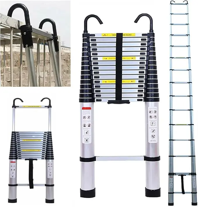Extension Ladder 20.34 FT Telescoping Ladder