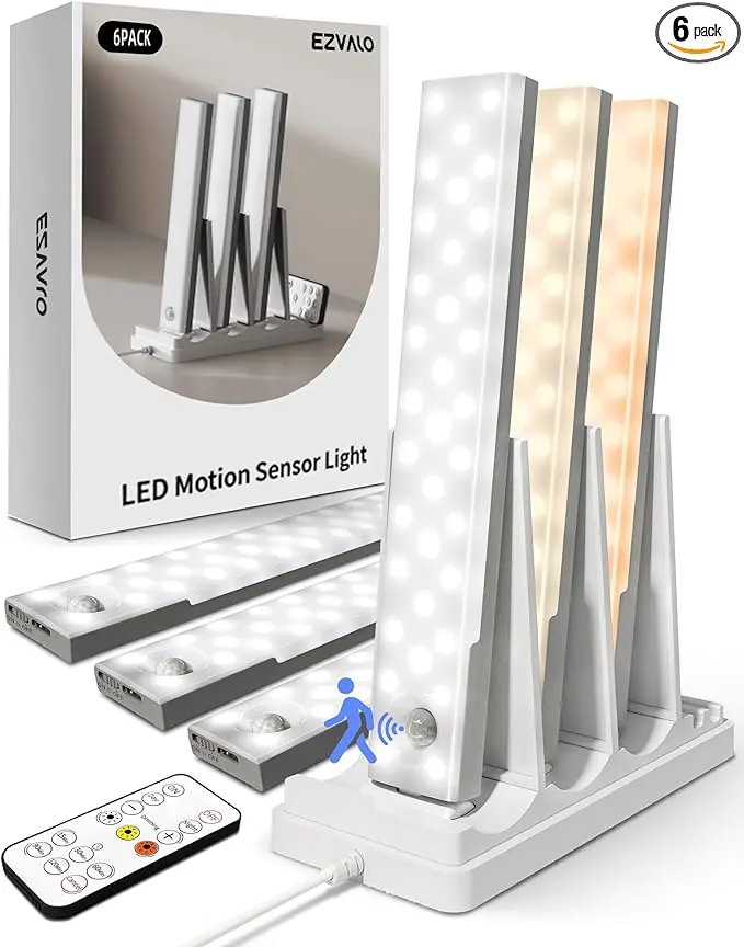 EZVALO 6-Pack Under Cabinet Lighting