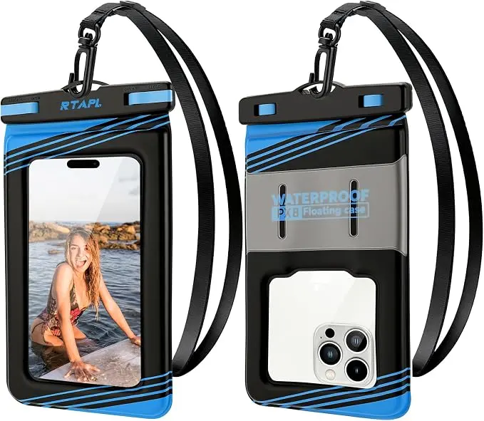 Floating Waterproof Phone Pouch 2 Pack