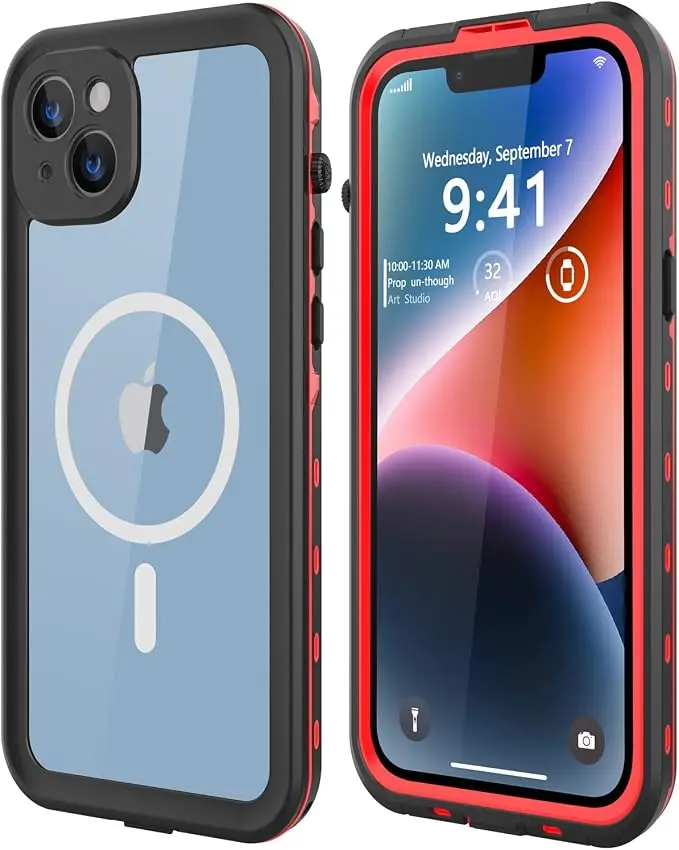 for iPhone 14 Plus Waterproof Case