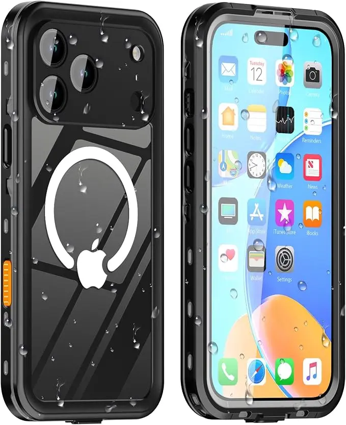 for iPhone 17 Pro Max Case Waterproof, Full Body Underwater Dustproof