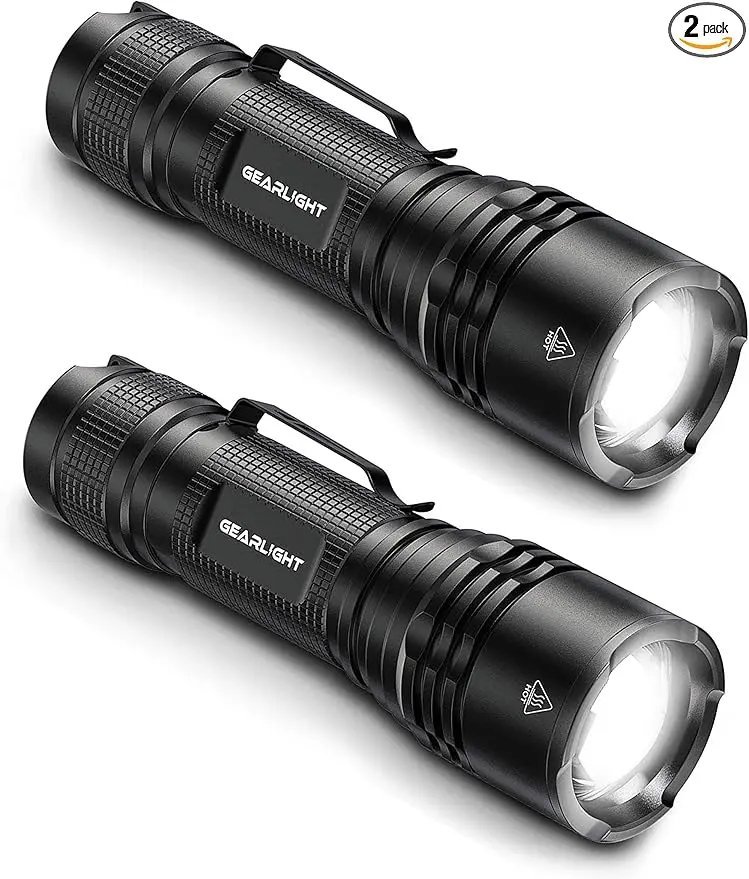GearLight LED Tactical Flashlights High Lumens