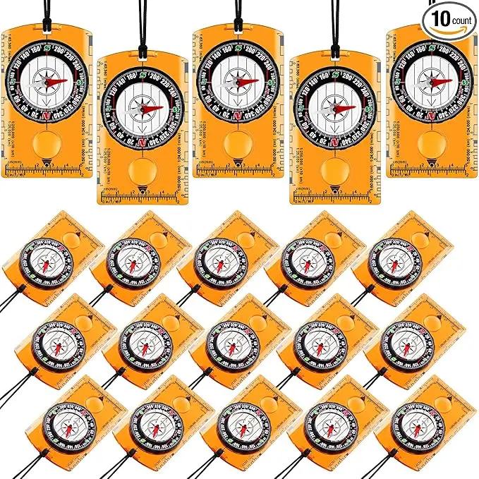 Geiserailie Orienteering Compass Bulk Navigation Map Reading Compass