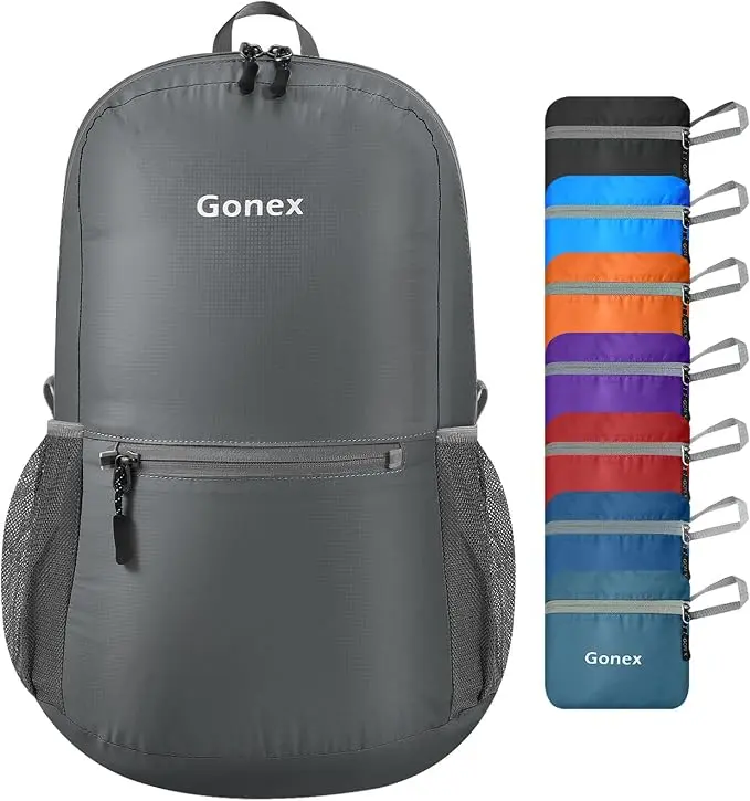 Gonex Ultra Lightweight Packable Backpack 20L Daypack Handy Foldable Camping