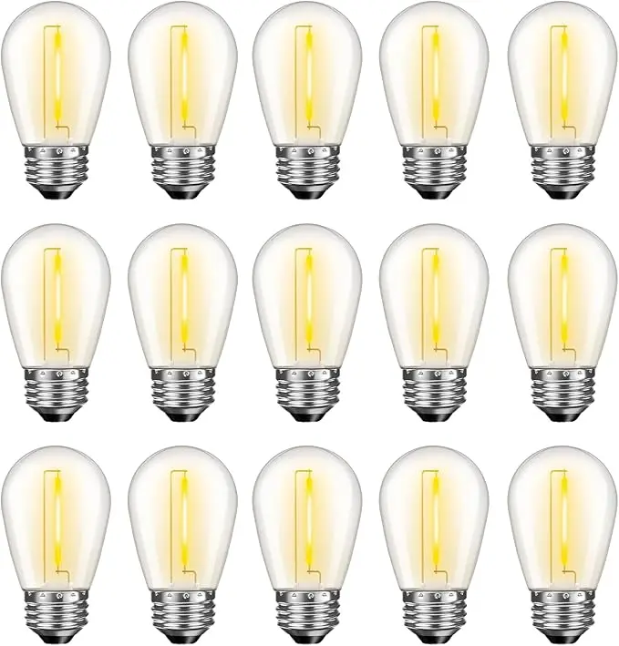 GvvooHome LED S14 Replacement Light Bulbs