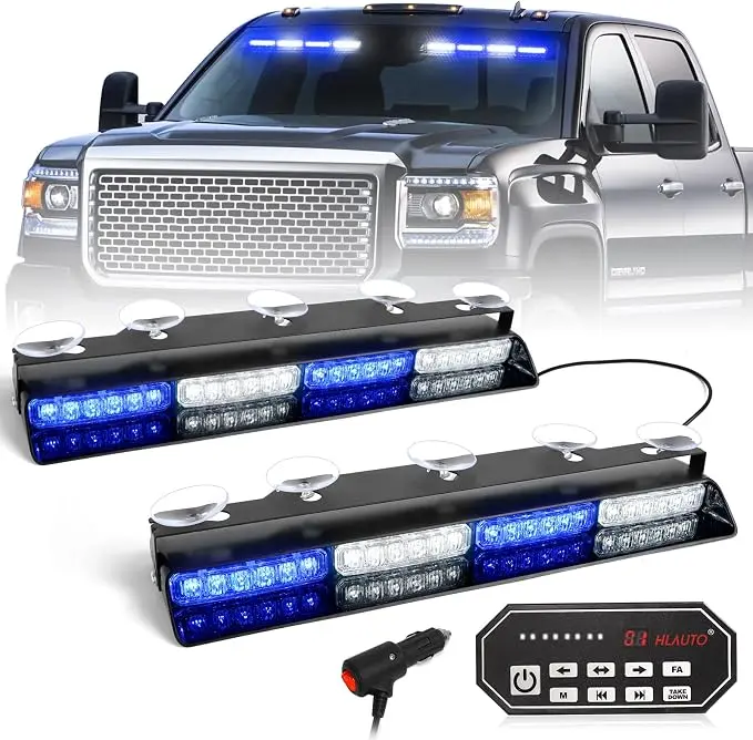 HLauto 604N Emergency Dash Strobe Lights
