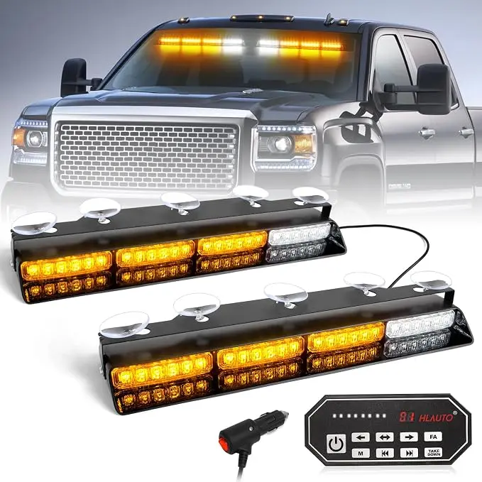 HLauto 604N Emergency Dash Strobe Lights