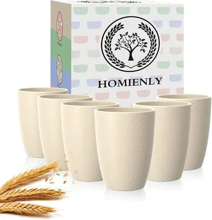Homienly Plastic Cups Alternative 12oz
