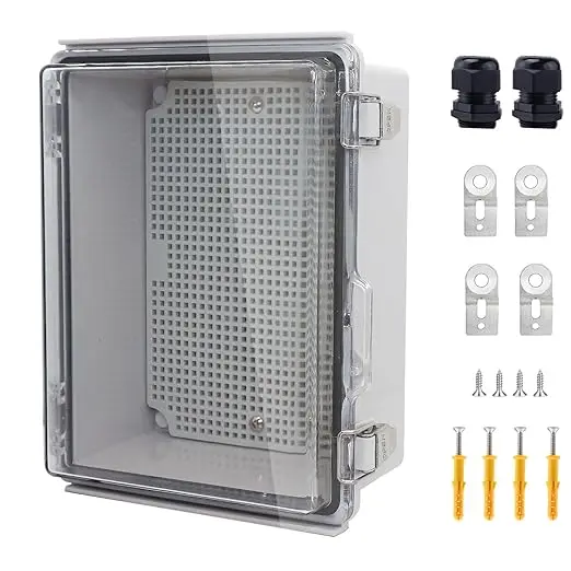IP67 Waterproof Junction Box, ABS Plastic Electrical Enclosure