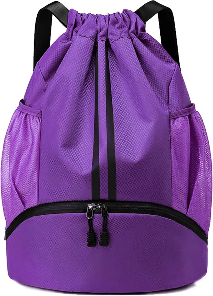 JELUTAR Drawstring Backpack Gym Bag