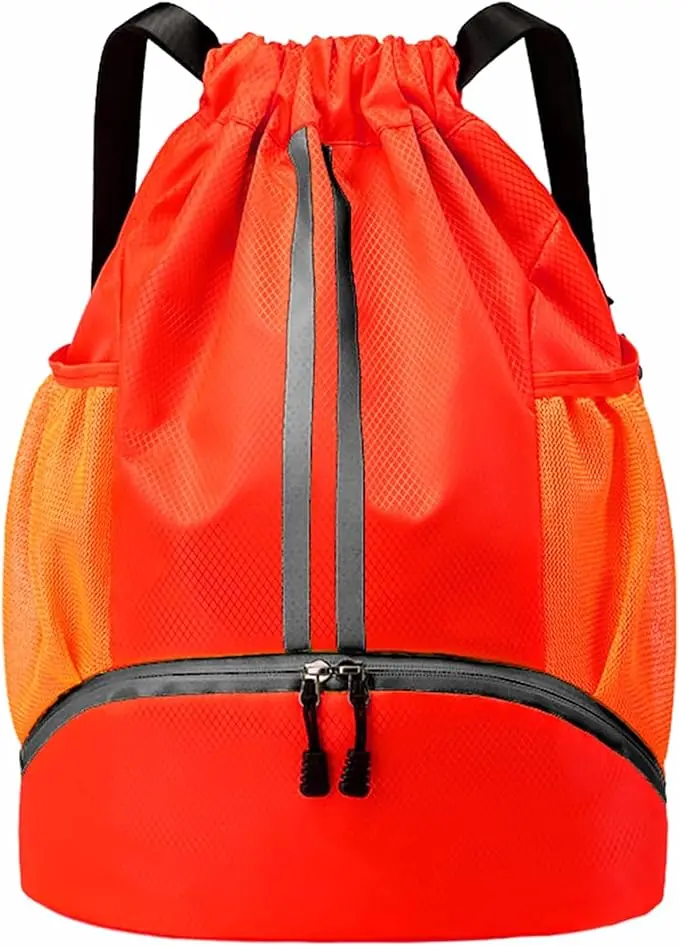 JELUTAR Drawstring Backpack Gym Bag