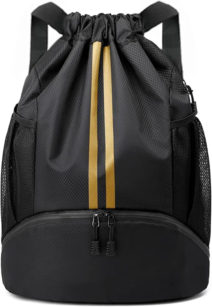 JELUTAR Drawstring Backpack Gym Bag