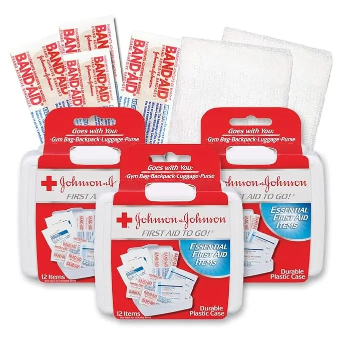 Johnson & Johnson First First Aid Kit Travel Size