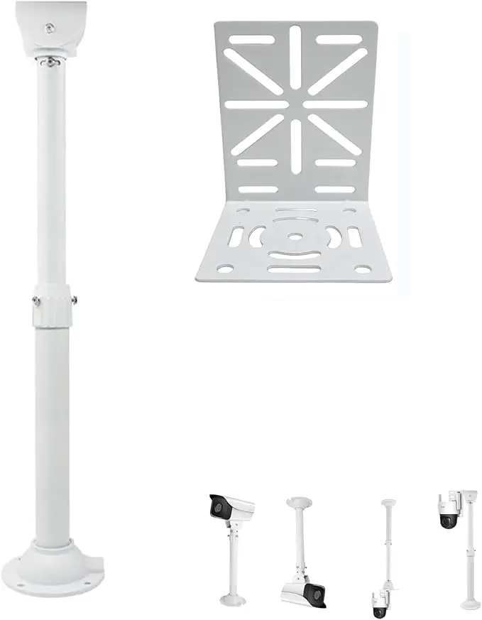 L-Shape Dome Camera Bracket, Wall Ceiling Mount