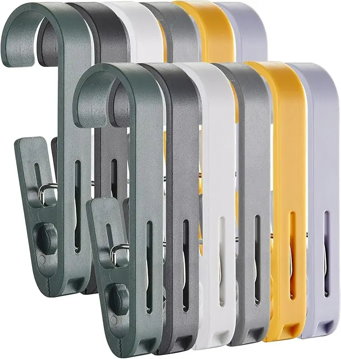 Large Laundry Hook Clothes pins 12pcs Sock Clip Laundry Clips