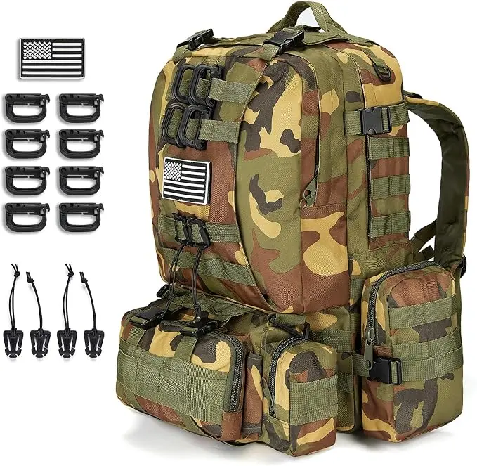 Large Military Tactical Backpack