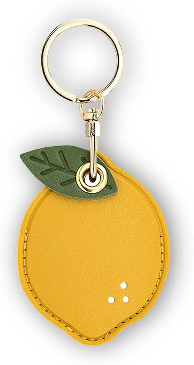 Leather Keychain Case Holder Compatible