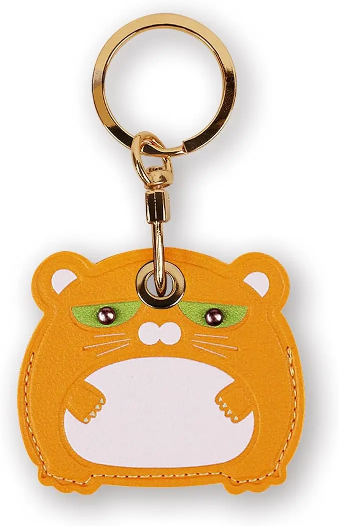 Leather Keychain Case Holder Compatible