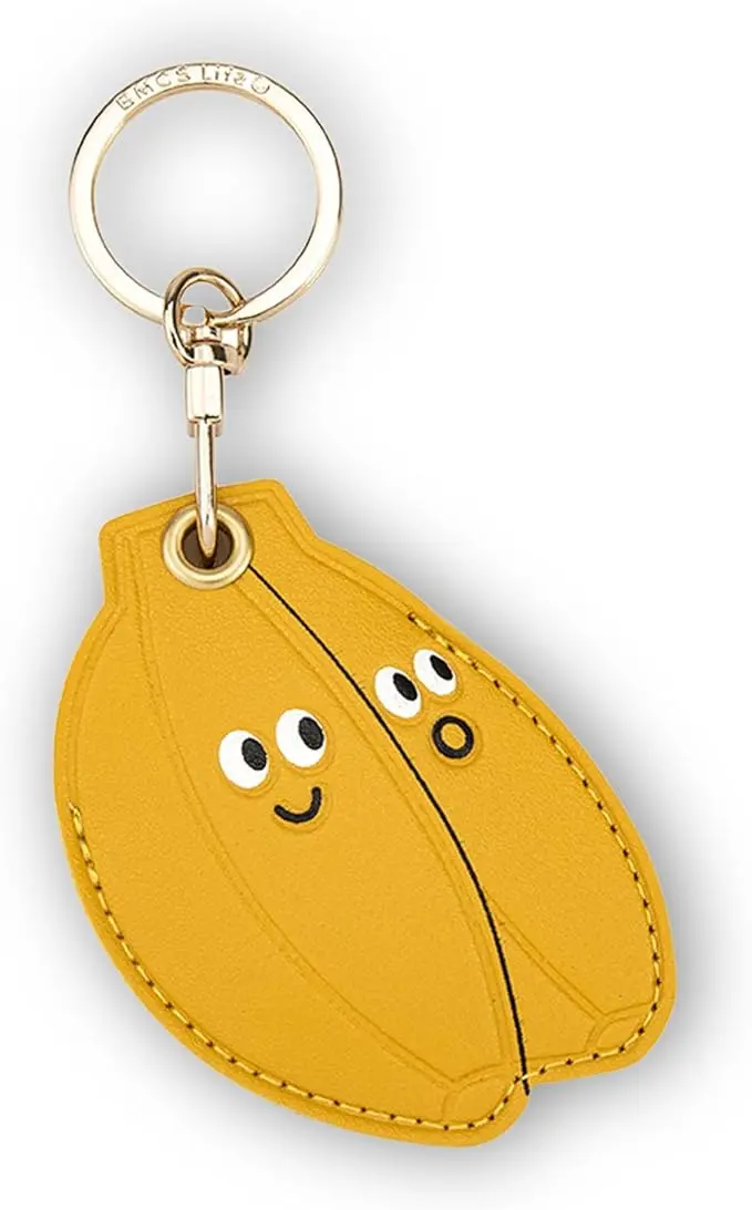 Leather Keychain Case Holder Compatible