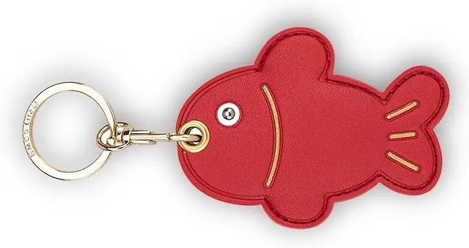 Leather Keychain Case Holder Compatible
