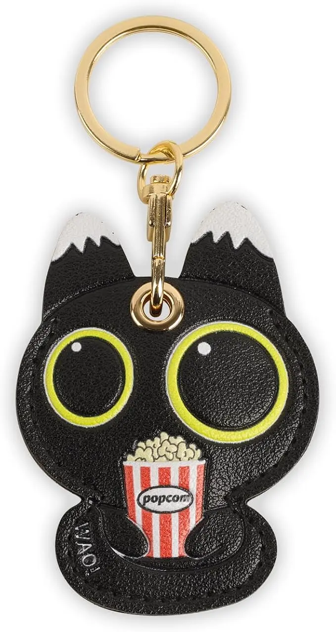 Leather Keychain Case Holder Compatible