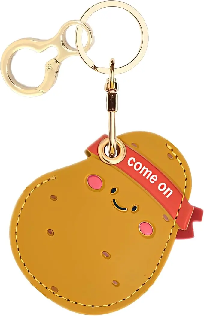 Leather Keychain Holder Case Compatible