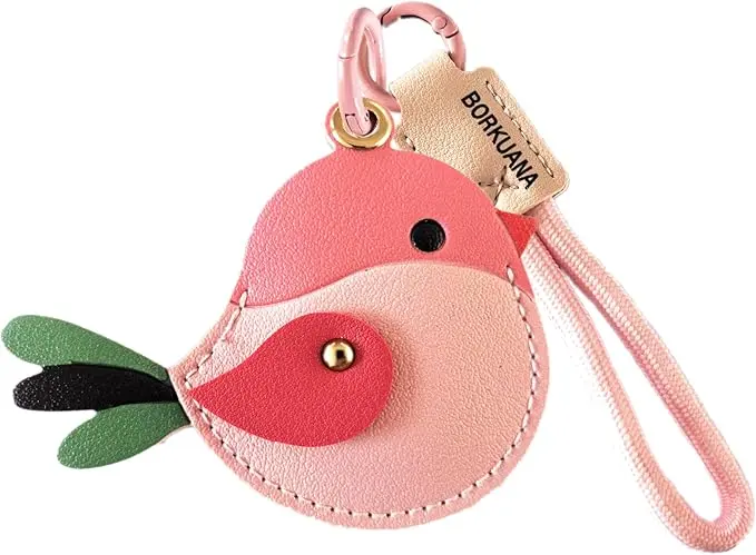 Leather Keychain Holder Case Compatible