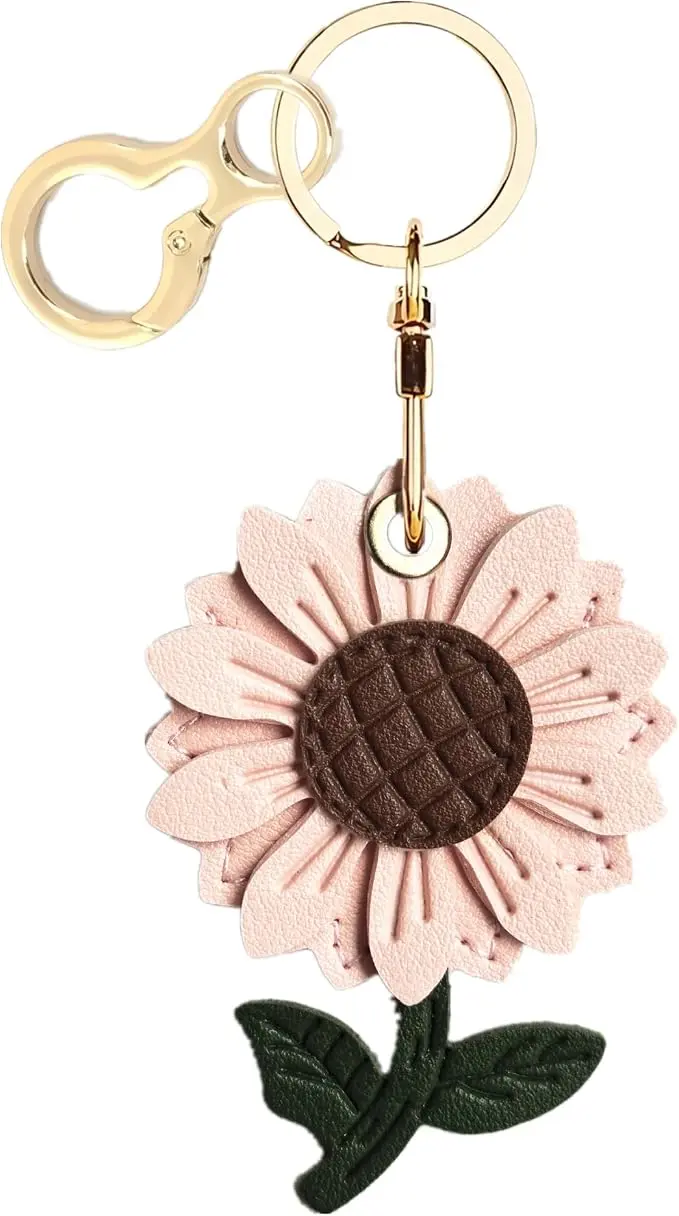 Leather Keychain Holder Case Compatible