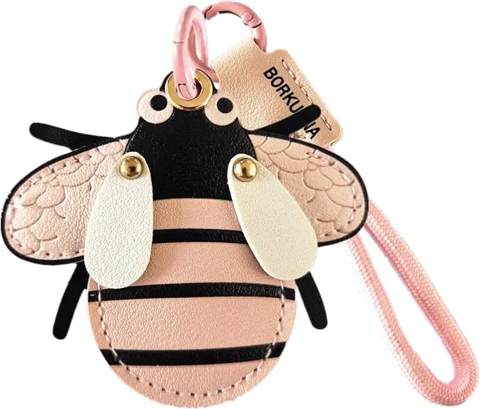 Leather Keychain Holder Case Compatible