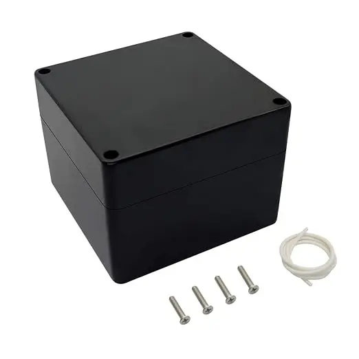 LeMotech ABS Plastic Electrical Project Case Power Junction Box, Project Box