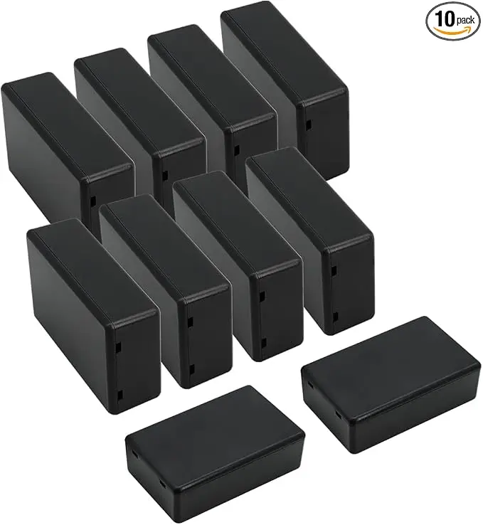 LeMotech Project Box 10 Pieces ABS Plastic Electrical Project Case Small