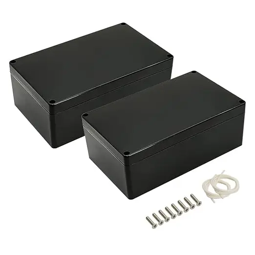 LeMotech Project Box ABS Plastic IP65 Waterproof Dustproof Electrical Junction