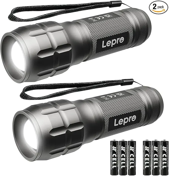 Lighting EVER LED Flashlights High Lumens, Small Flashlight, Waterproof
